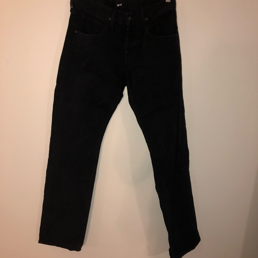 NWOT mens HUDSON Black Jeans